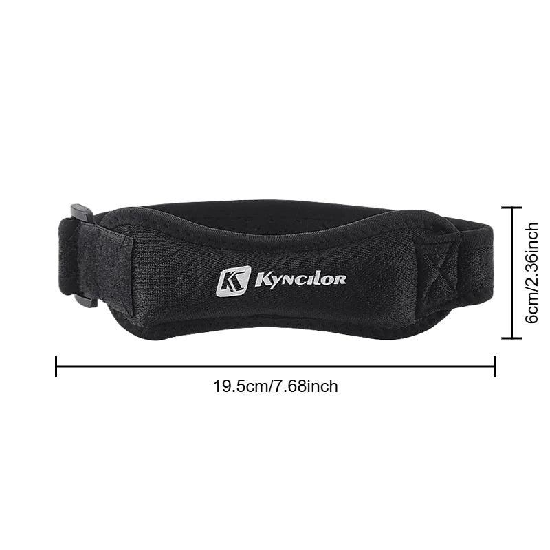 Kneecap Knee Tendon Support Strape Brace Adjustable Absorption Compression Pad Sleeve Basketball Patella Band