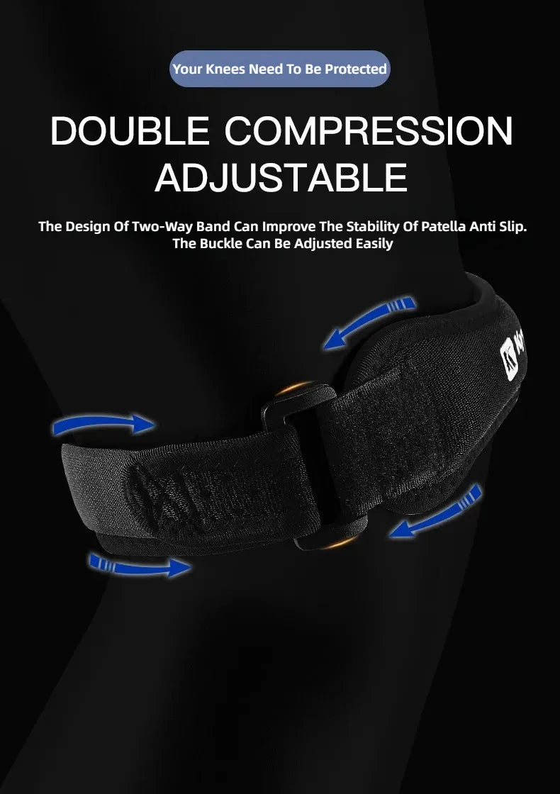 Kneecap Knee Tendon Support Strape Brace Adjustable Absorption Compression Pad Sleeve Basketball Patella Band