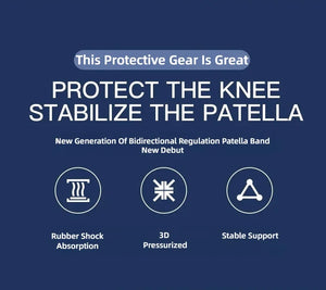 Kneecap Knee Tendon Support Strape Brace Adjustable Absorption Compression Pad Sleeve Basketball Patella Band
