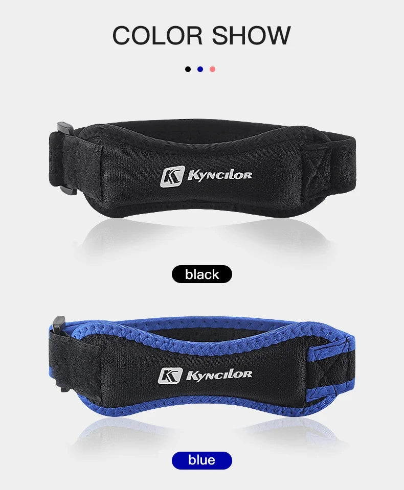 Kneecap Knee Tendon Support Strape Brace Adjustable Absorption Compression Pad Sleeve Basketball Patella Band