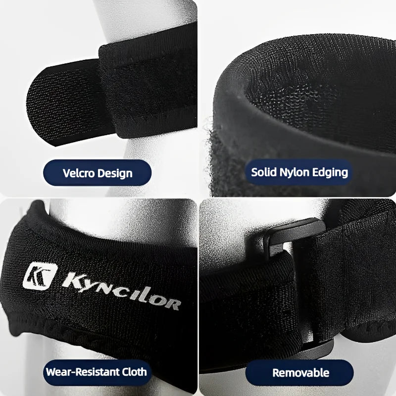 Kneecap Knee Tendon Support Strape Brace Adjustable Absorption Compression Pad Sleeve Basketball Patella Band