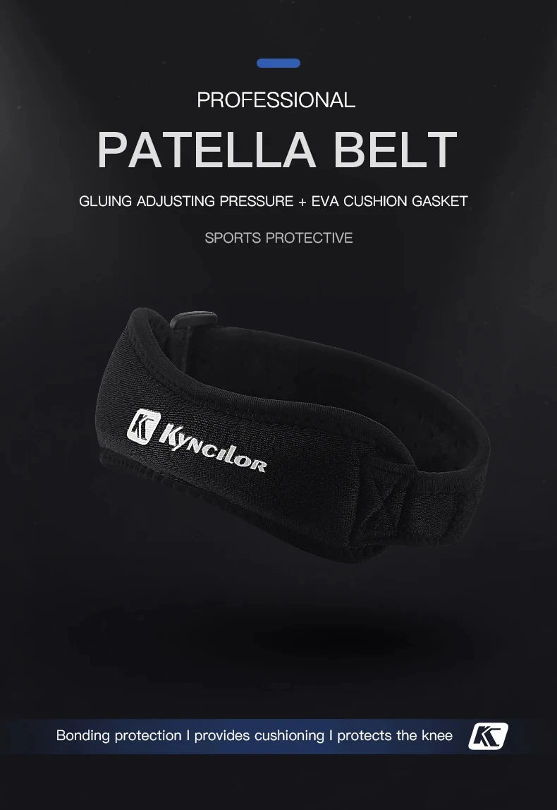 Kneecap Knee Tendon Support Strape Brace Adjustable Absorption Compression Pad Sleeve Basketball Patella Band