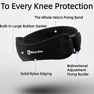 Kneecap Knee Tendon Support Strape Brace Adjustable Absorption Compression Pad Sleeve Basketball Patella Band