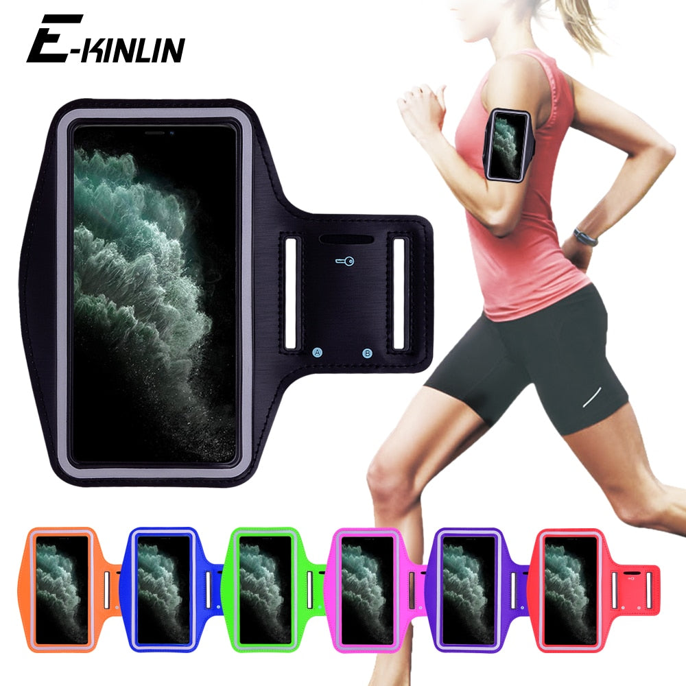 Waterproof Sport Running Gym Arm Band Case For iPhone 13 12 mini 11 Pro XS Max XR X 8 7 6 6S Plus SE 2020 2022 5 5S Cover Bag