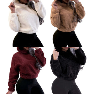Hoodie Kawaii Women Hoodies Pullover Harajuku Sweatshirts Oversize Itself Hoody Bear Ears Warm Plush Hooded Ropa Mujer Sudaderas